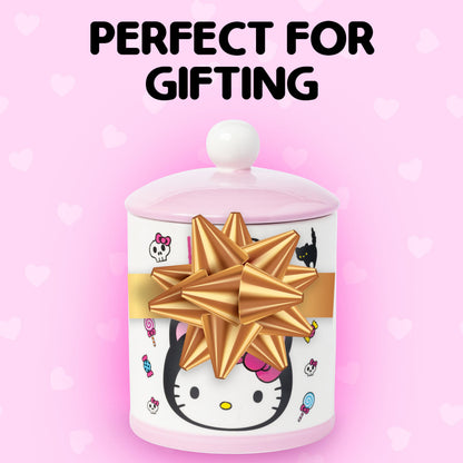 Silver Buffalo Sanrio Hello Kitty Halloween Ceramic Cookie Jar, 64 Ounces