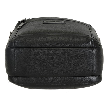 Polare Italian Cowhide Leather Messenger Bag Waterproof Chest Shoulder Crossbody Bag Casual Sling Business Handbag for Men