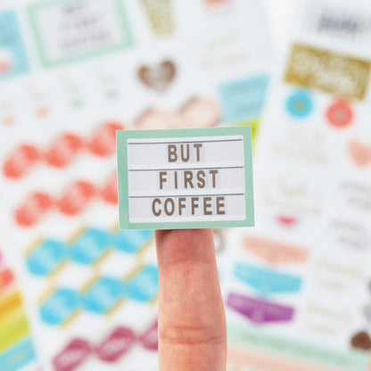 Avery Planner Stickers Variety Pack, 30 Sheets, 1,656 Productivity Stickers for Your Planner, Journal or Calendar (6785)