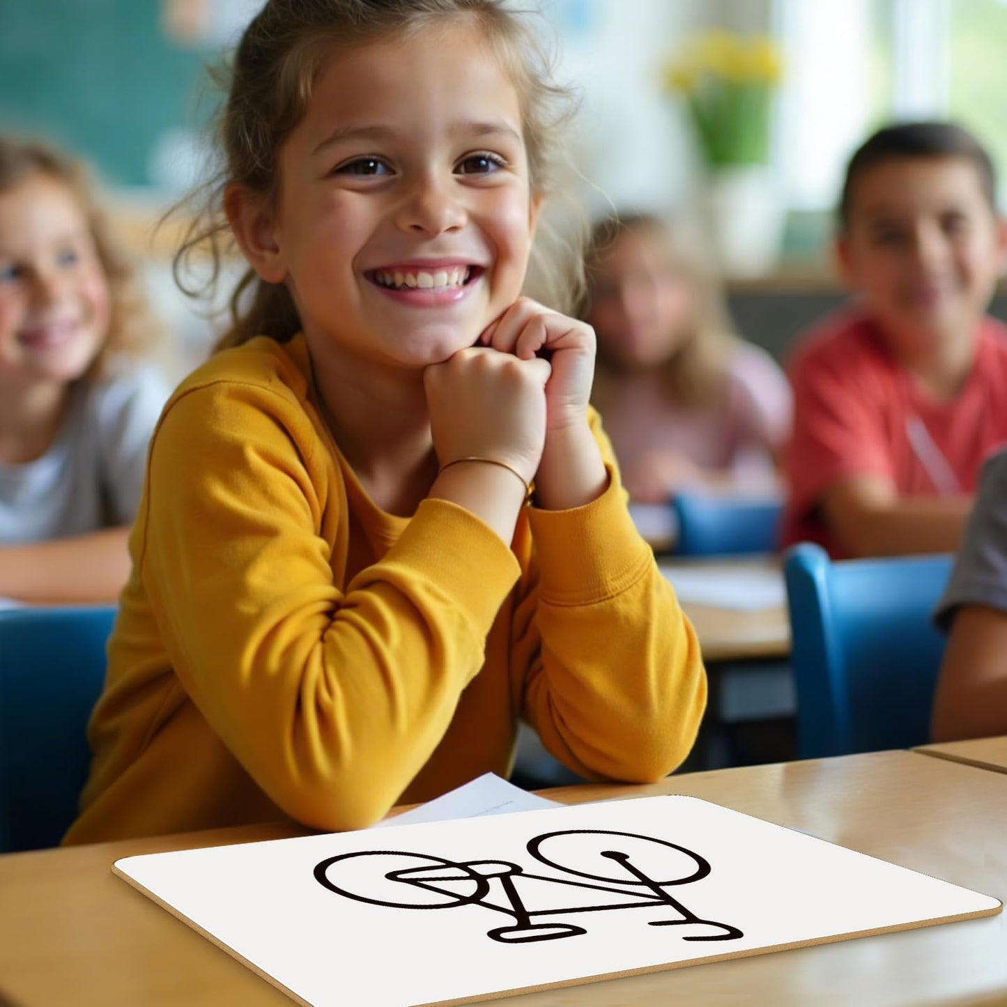 32 Pack Small White Board Portable 9"x12",Personal Whiteboard for Students Mini Size,Dry Erase Whiteboards Double-Sided Lapboard,White Boards Easy to Clean,Classroom Drawing Dry Erase Lapboards