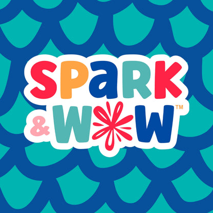 Spark & Wow Wooden Magnets | Sea Life | Magnets for Kids Ages 2+ Open-Ended Play | Adhere to Fridges, Whiteboards and More