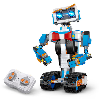 okk Robot Building Toys for Boys, STEM Projects for Kids Ages 6-12, Remote & APP Controlled Engineering Learning Educational Coding DIY Building Kit Rechargeable Robot Toy Gifts for Girls