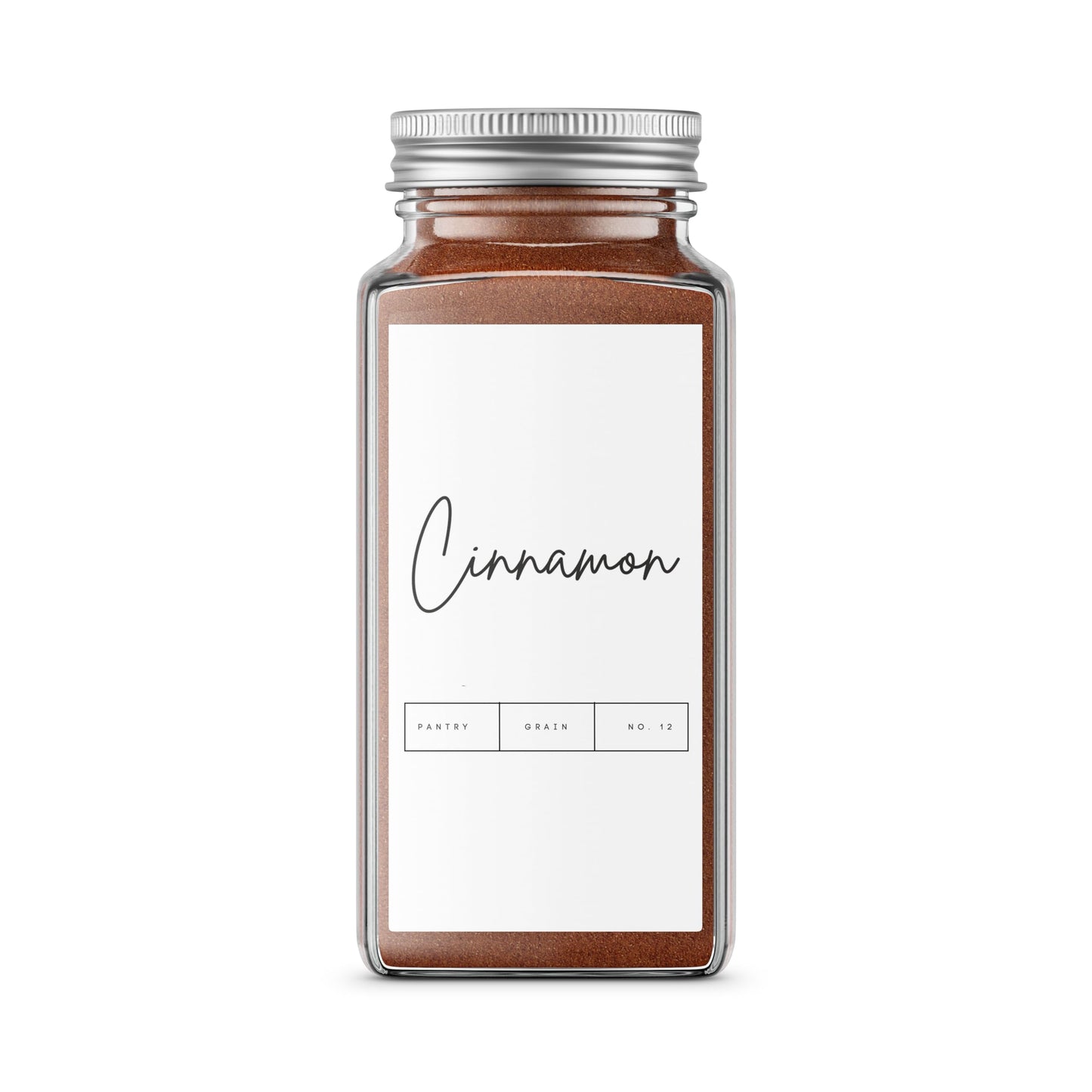 Blank Spice Jar Labels, 140 Printable Stickers 3x1.5 Inch for Kitchen Pantry Organization - White Self-Adhesive Spice Label Sheets for Herb Seasoning Containers, Inkjet Laser, DIY Custom