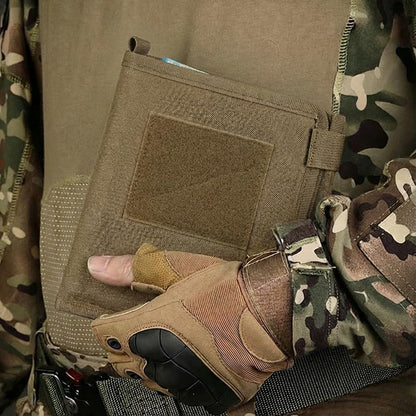 KOSIBATE Map Case, Military Map Protector, Water-resistant Map Pouch Holder for Outdoors or Hiking