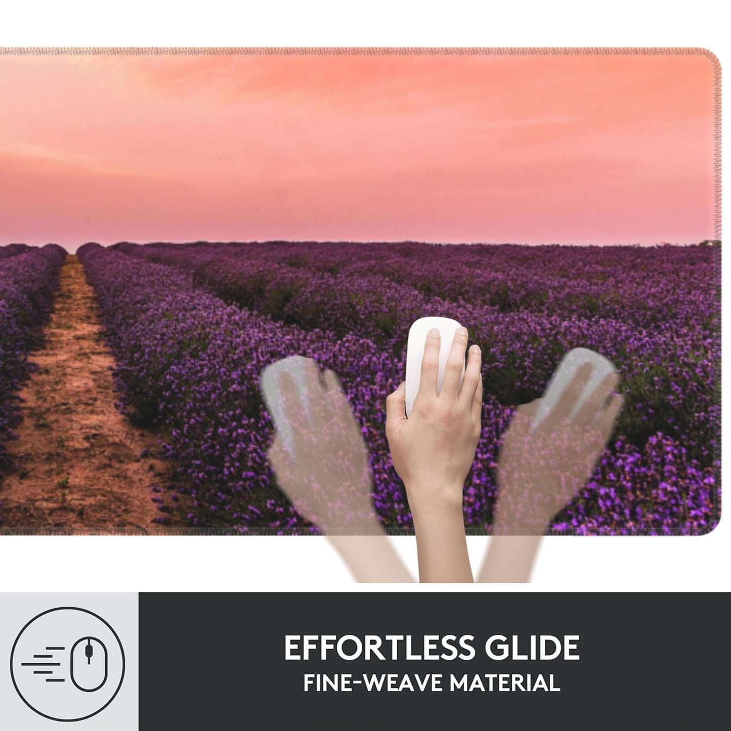 Gothic Bats and Roses Gaming Mouse Pad, Mouse Pad, Desk Mat, Non-Slip Rubber Base MousePads for Computers Laptop Office School Home Accessories Decor Gifts 31.5" x 11.8"
