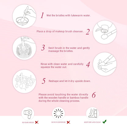 Jessup Brand 25pcs Professional Makeup Brush Set Beauty Cosmetic Foundation Powder Blusher Eyeshadow Blending Highlight Concealer Natural-Synthetic Hair Brushes Set (Pearl White/Silver)