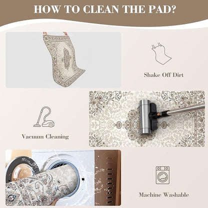 Dogcator Washable Pee Pads for Dogs, 2 Pack Reusable Puppy Training Pads. 36''x48'' Super Absorbent Dog Rugs, Non-Slip and Leakproof Pee Mat for Dogs, Whelping Pads for Crates and Floors