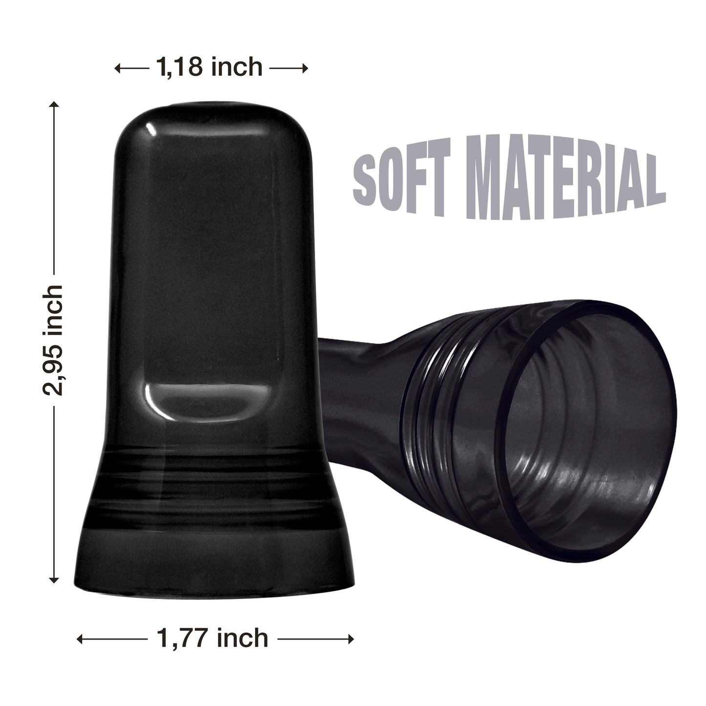 Esatto 24 Pieces Pour Spout Covers - Liquor Bottle Toppers Black, Universal Bottle Pour Dispenser,Liquor Bottle Covers Bottle Cover Dust for Home Kitchen Tools Supplies