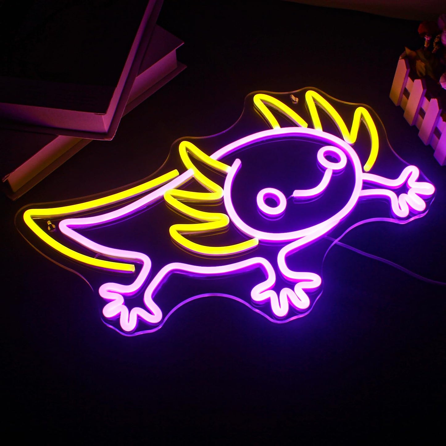 LUCUNSTAR UFO Neon Sign For Room,Alien Spaceship Dimmable LED Neon Light, Space Neon Signs for Wall Decor, Blue UFO Neon Light up Sign for Bedroom Game Room Wall Decor,Ufo Lovers