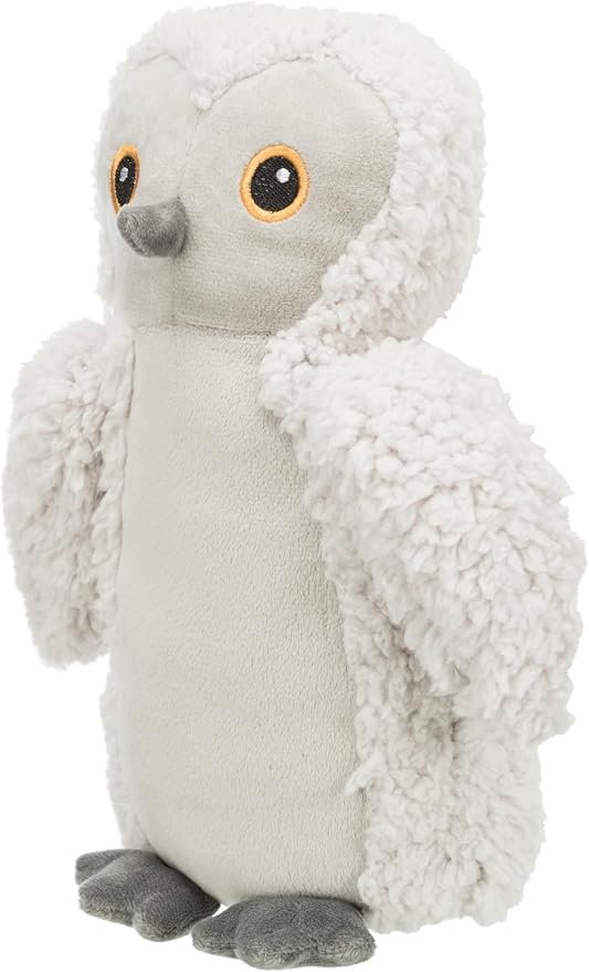 TRIXIE Be Eco Emily The Owl Plush Dog Toy for All Dogs