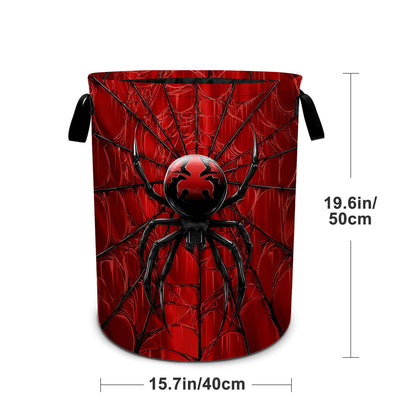 Halloween Laundry Basket Foldable Laundry Hamper With Handles Clothes Storage Bucket Organizer Laundry Bag For Bedroom Bathroom Laundry Storage 19.6 x 15.7