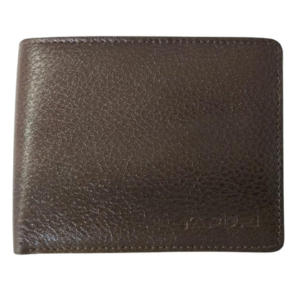 TAPORI Men's Genuine Leather Bifold Wallet Slim RFID Blocking Wallet with Coin Pocket, 6 Card Slots, ID Window, 2 Bill Compartments & Button Closure Durable Everyday Wallet for Men (Tan)