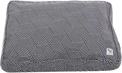 Molly Mutt Dog Crate Pad Cover, 100% Cotton Canvas Cover for Dog or Puppy Crate Bed, Durable, Washable, and Free of Harmful Chemicals, Pre-Shrunk, 36"x24"x2.5", Rough Gem