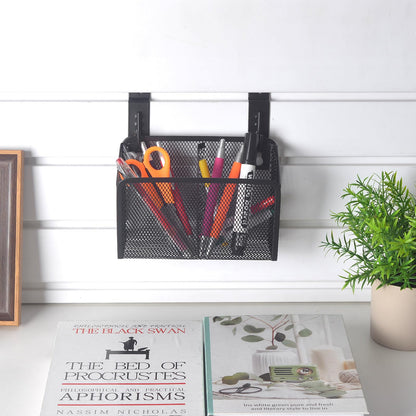 SMAODSGN Wall Hanging Pencil Holder With Slatwall J Hooks Slatwall Pencil Cup Wall Mounted Pen Holder Wall Marker Holder Metal Pencil Holder For Paintbrushes Pegboard Classroom Home