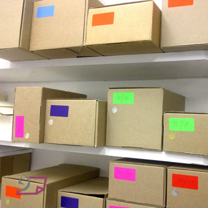 NextDayLabels - 8-1/2 x 11 Neon Color High Light Fluorescent Labels for Laser & Inkjet Printer (Pink Fluorescent, 4 x 2-10 Per Page | 1000 Labels)
