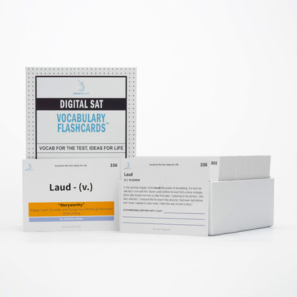 SAT/ACT Vocabulary Flash Cards Box #2 by Growth Wise