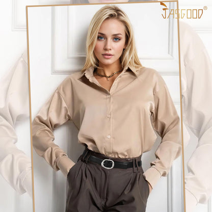 JASGOOD Women Leather Belt for Jeans Pants Ladies Casual Waist Belt Fashion Women Belt with Silver Buckle