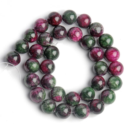 Yochus 60pcs 6mm Mixed Persian Jade Energy Healing Round Bulk Gemstone Beads for Jewelry Making Bracelet Necklace Earring DIY