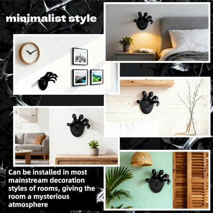 Gothic Light Switch Covers，funny light switch cover ，3D Material Wall Panel Cover，Suitable for bedroom, living room, kitchen Halloween decorations