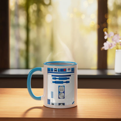 Star Wars R2-D2 Halloween Ceramic Mug, Blue/White