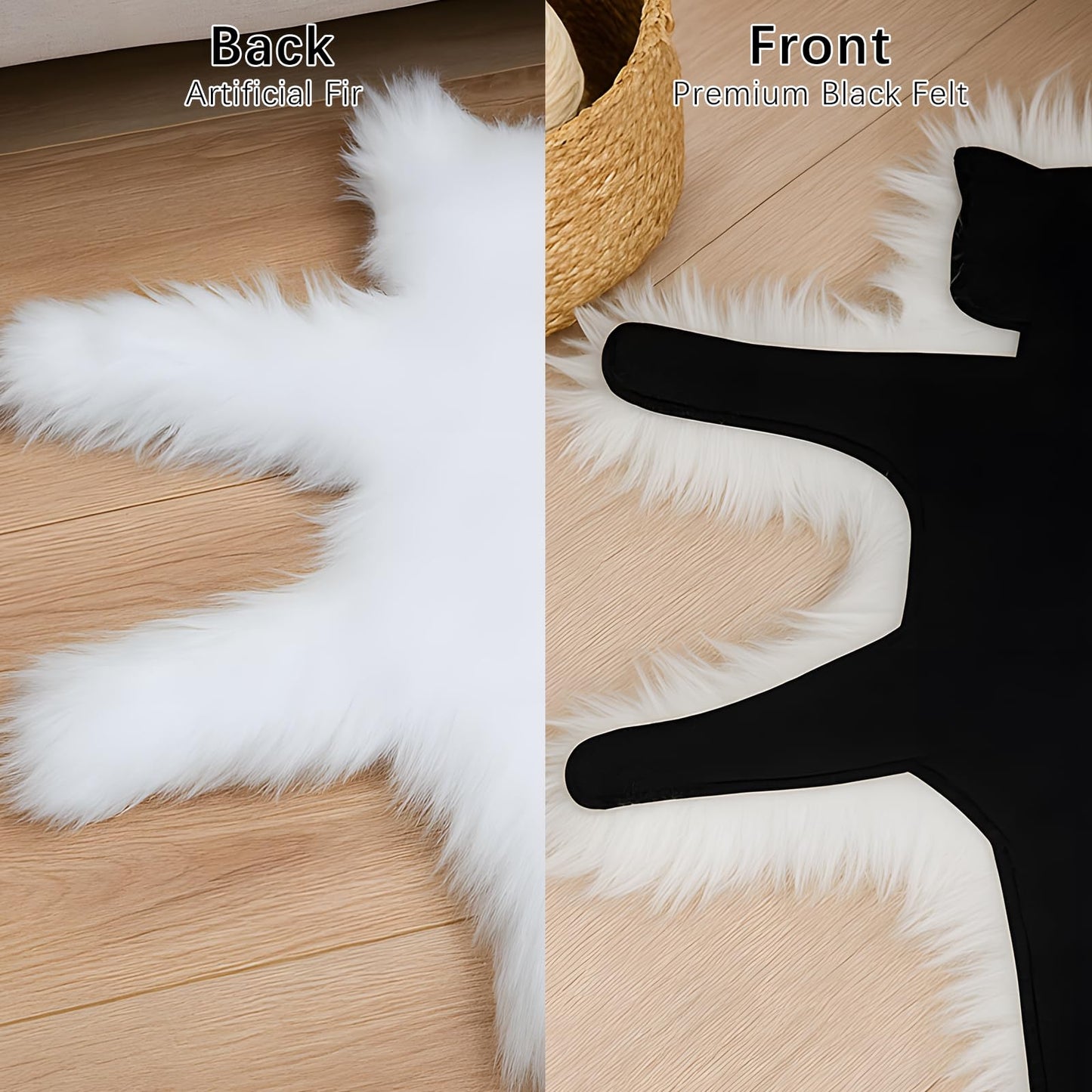 Funny Light Up Cat Rug with Multi-Color Flashing Lights | Holiday Party Decoration Mat | Battery Powered | Machine Washable Halloween (20"x24")