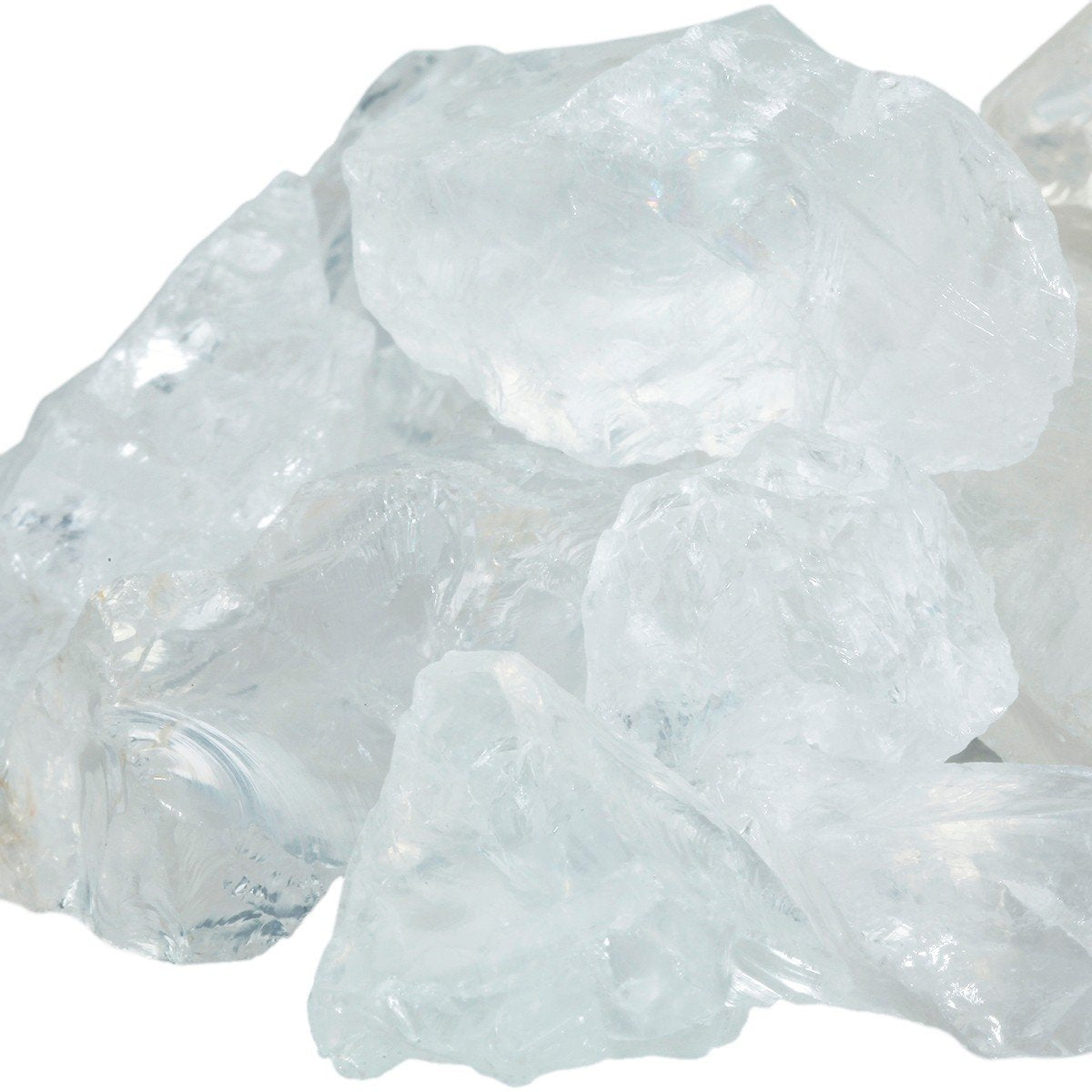 rockcloud 1 lb Natural Crystals Raw Rough Stones for Cabbing,Tumbling,Cutting,Lapidary,Polishing,Reiki Crytsal Healing,Clear Crystal Rock Quartz