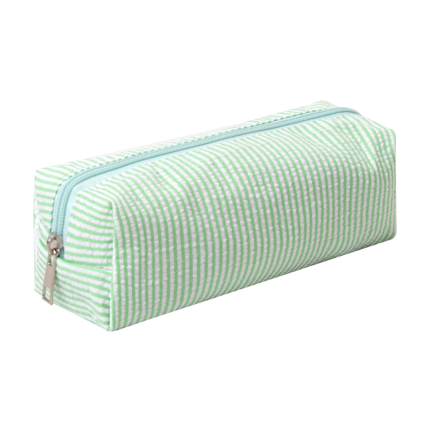 OZAOZ Cute Pencil Case Capacity Pencil Pouch Aesthetic Pen Bag Office Stationery Organizer Simple Sturdy Multifunctional Cosmetic Pouch (green)