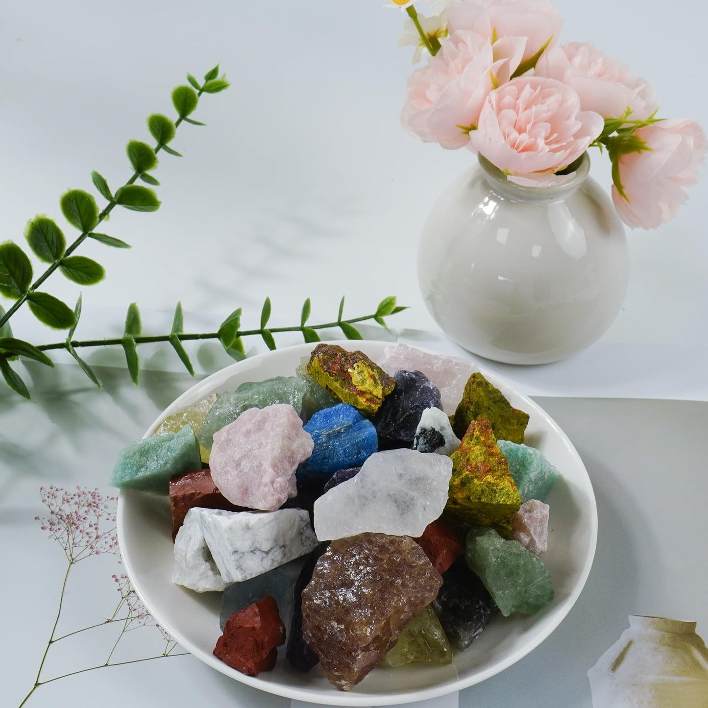 Raw Crystals, Large 1.2-2.0" Healing Crystal Natural Rough Stones for Intuition,Chakra,Meditation,Decoration,Polishing,Energy Work (Dragon Blood Stone, 3.5oz-1.2-2.0"raw Crystals)