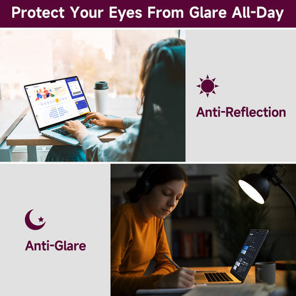 2 Pack Anti Glare Screen Protector Compatible with Macbook Pro 16 Inch (2021-2024, M4, M3, M2, M1-A3403/A2991/A2485/A2780), Anti Scratch Matte Screen Protector