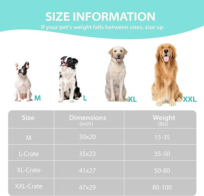 Cooling Dog Bed for X Large Dogs - Orthopedic Pet Beds with Memory Foam, QMAX>0.5, Waterproof Removable Washable Cover for Hot Weather, Dark Beige, 41" L x 27" W x 3" H