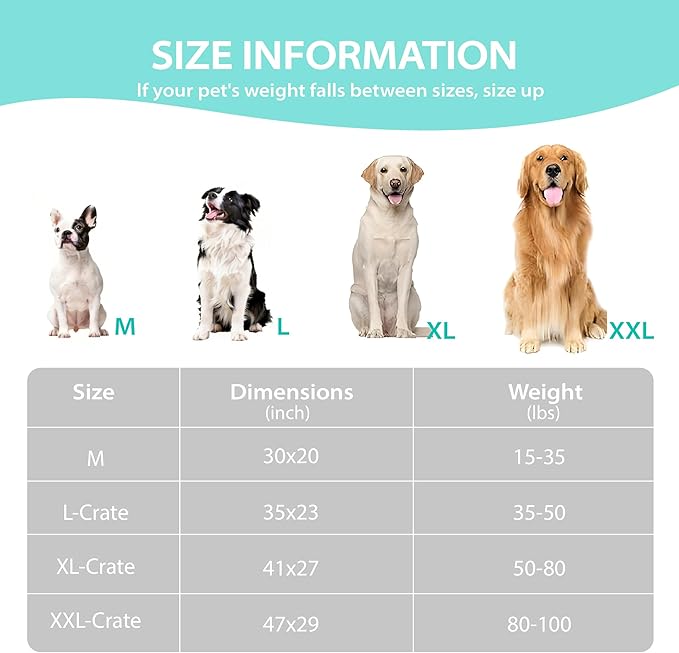 Cooling Dog Bed for Large Dogs - Orthopedic Pet Beds with Memory Foam, QMAX>0.5, Waterproof Removable Washable Cover for Hot Weather, Dark Beige, 35" L x 23" W x 3" H