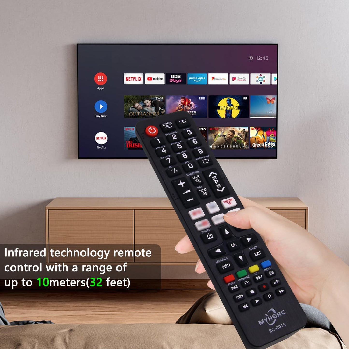 Voice Magic TV Remote for LG Smart TV 2019-2021 AKB75855501 Replace LG Magic Remote Control AN-MR20GA AN-MR19BA with Pointer Function