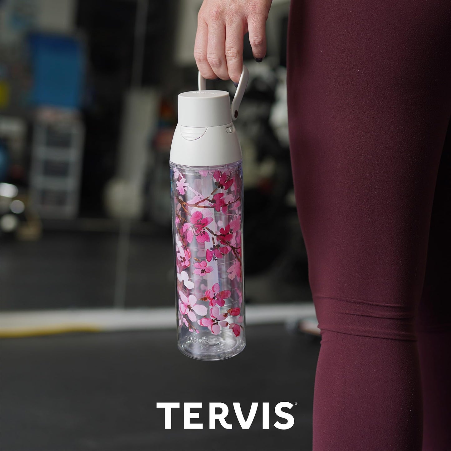Tervis Venture Lite Ghostly Gathering Made in USA Double Walled Insulated Tumbler Travel Cup Keeps Drinks Cold & Hot, 24oz Water Bottle, Classic