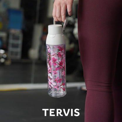 Tervis Venture Lite Ghostly Gathering Made in USA Double Walled Insulated Tumbler Travel Cup Keeps Drinks Cold & Hot, 24oz Water Bottle, Classic