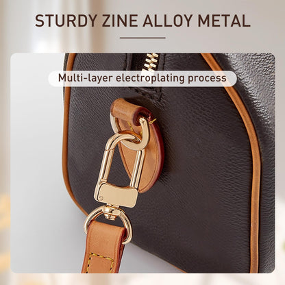 Doxo Vachetta Leather Strap Compatible with Lv Straps Replacement, Adjustable Purse Crossbody Shoulder Straps for Multi Pochette Accessoires, W: 0.43''/1.1cm, L: 35.4''-47.2''(90-120cm),Beeswax