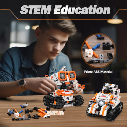 Kyanio STEM Robotics Kits for Kids Ages 8-12 8-14 Year Old, 3 in 1 Remote/APP Control & Programming Robot Building Set, Toy Coding Science Projects, Birthday Gift Ideas for 8 9 10 11 12+ Boys & Girls
