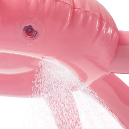 INTEX Friendly Octopus Inflatable Kiddie Pool: Inflatable Kids Pool with Water Sprayer and Slide – Splash Pad – 92" x 72" x 59" – Ages 3+