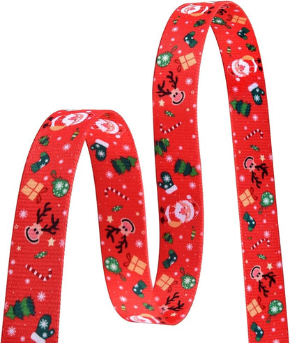 Mihqy Christmas Dog Collar - Premium Adjustable Dog Collar for Small Medium Large Dogs (Christmas,M)