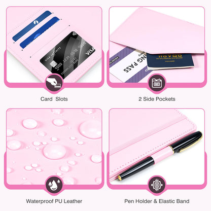 Ospelelf Leather Binder with 58 Plastic Sleeves, 3 Ring Presentation Binder for 8.5x11, Portfolio Organizer with 8 Tabbed Sleeves & Zipper Pocket for Documeents, Artwork, Certificates Pink