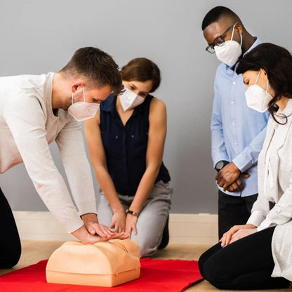 SimCoach CPR Training Model, Hands-only CPR Training Aid Kit, CPR Compression First Aid Training Tool for Nursing Students