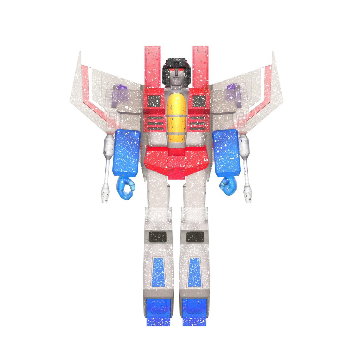 Super7 Transformers Ghost of Starscream (Translucent Glitter) - 3.75" Transformers Action Figure Classic Cartoon Collectibles and Retro Toys
