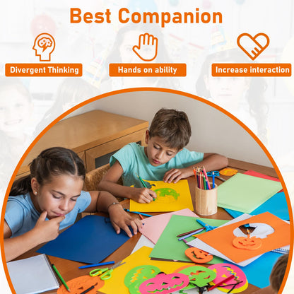 Guakicae 100 Sheets Black Shimmer Cardstock 8.5 x 11 Halloween Paper, 92lb Heavyweight Glossy Paper Card Stock for Wedding invitations, Crafting, Thank You Cards, Cards Making