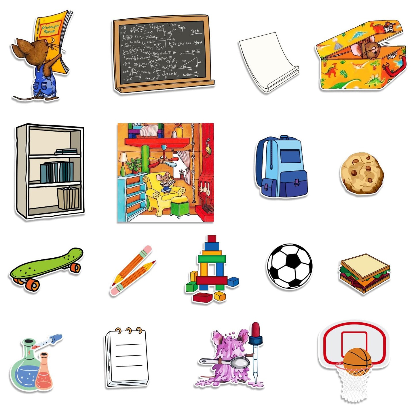 Thryvomniq Felt Board Story Sets If You Take a Mouse to School Felt Pieces Preschool Storytelling Activities Early Learning Interactive Play Kit