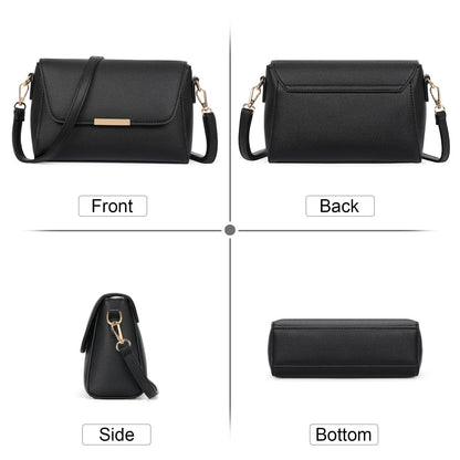 FALAN MULE Small Crossbody Bags for Women PU Leather Purses Trendy Shoulder Handbags