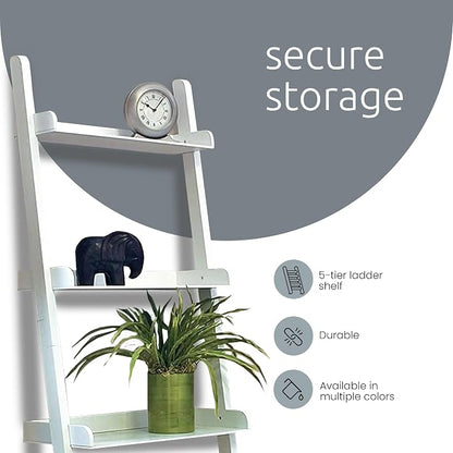 kieragrace Providence Hadfield Leaning Shelf - Matte Paint Black, 18" by 66"
