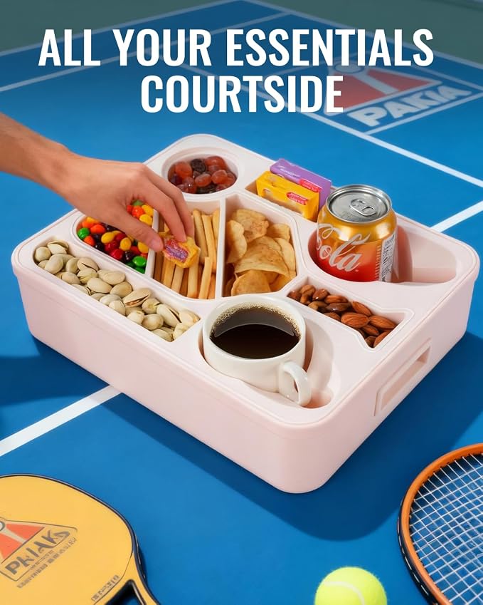 Couch Cup Holder Tray Dual Cup Silicone Snack & Drink Organizer – Waterproof Anti-Slip Large Couch Caddy Tray for Sofa Bed Car Camping, Dishwasher Safe No Spill Drink & Snack Couch Tray