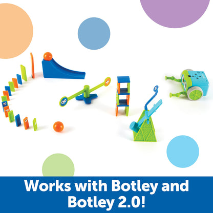 Learning Resources Botley Coding Robot Kit Action Challenge Set, Chain Reaction Game STEM Robot Accessory Pack for Coding Robots for Kids Ages 5 and Up