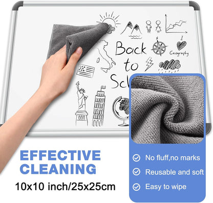 Loopeer 16 Pack Whiteboard Cleaner Spray 3. 4 oz Dry Erase Board Cleaner with Cloths Non Toxic Dry Erase Cleanning Removes Stubborn Marks from Whiteboards