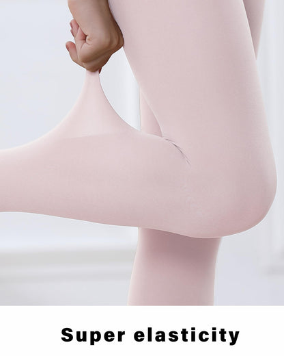 Stelle Girls' Ultra Soft Pro Dance Tight/Ballet Footed Tight(Toddler/Little Kid/Big Kid),2BP,XXS