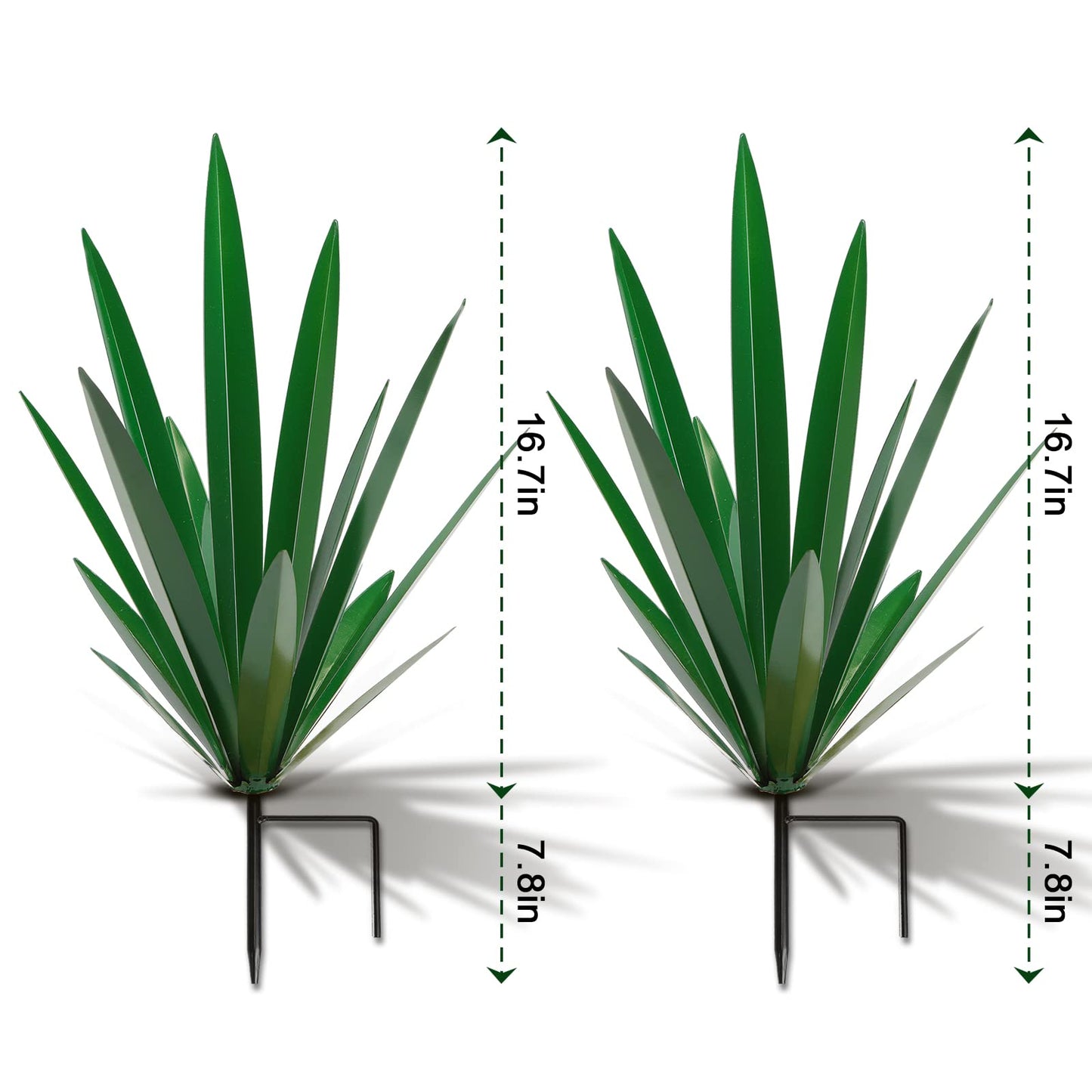 Homight Metal Tequila Country Sculpture DIY Tequila Plant Home Decor Country Tequila Garden Ornament Indooutdoor Statuette Patio Lawn Patio Stake Decoration Gift to The Garden…